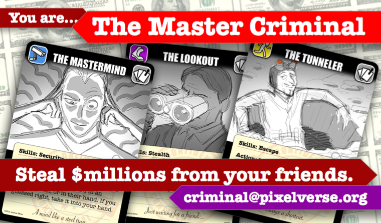 Master Criminal Promo Business Card